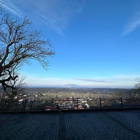 Apartament Bena Ze Zjawiskowym Tarasem Widokowym Chełmno Buitenkant foto