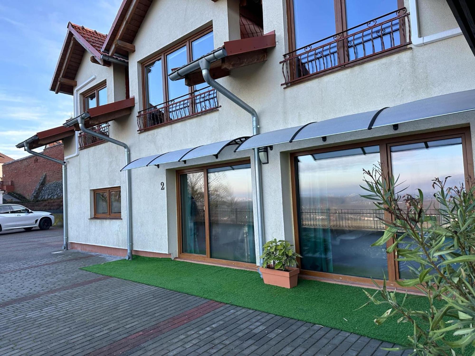 Apartament Bena Ze Zjawiskowym Tarasem Widokowym Chełmno Buitenkant foto